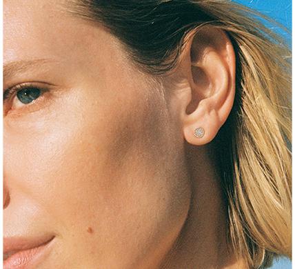 ARRACADES PERLE RODONS OR 18K I DIAMANTS LECARRE GB13OA