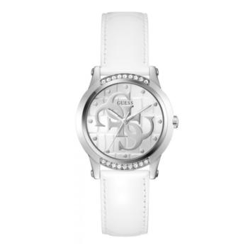 RELOJ GUESS ANNETTE CON CORREA DE PIEL BLANCA GW0860L3