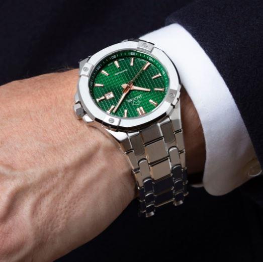 RELLOTGE JAGUAR SWISS MADE DIPLOMATIC VERD J1009/3