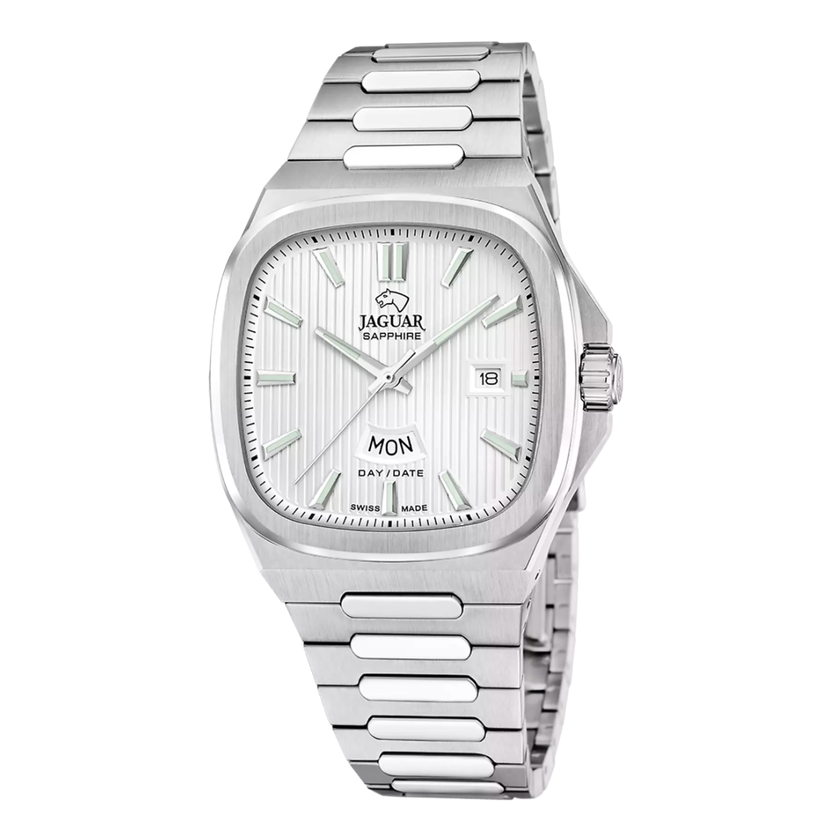 RELOJ JAGUAR SWISS MADE PLATEADO J1049/1