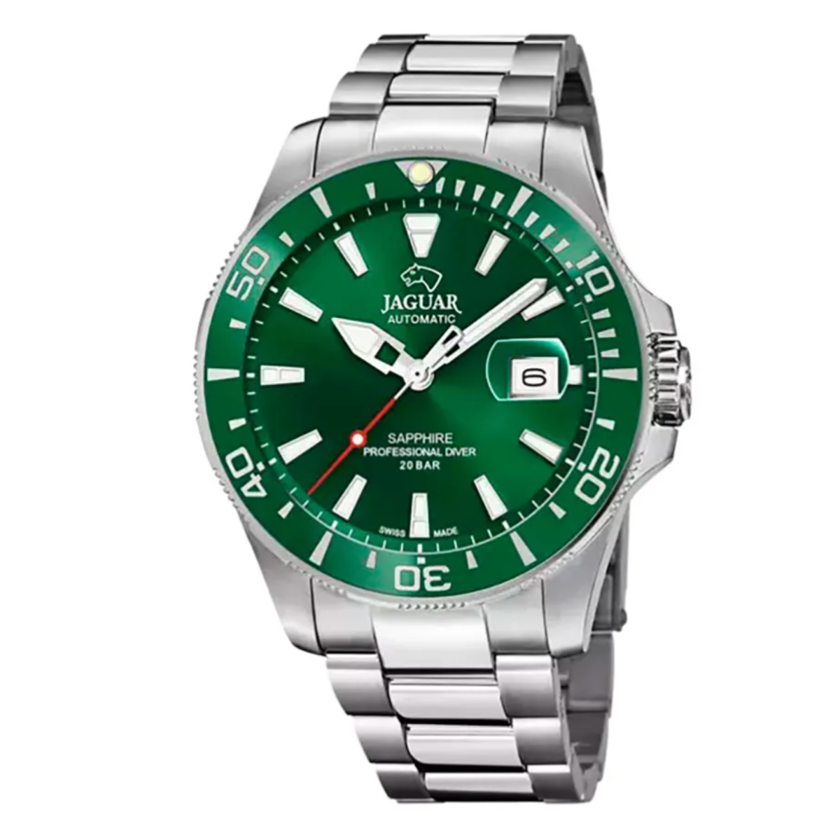 RELOJ JAGUAR SWISS MADE DIVER VERDE J886/2