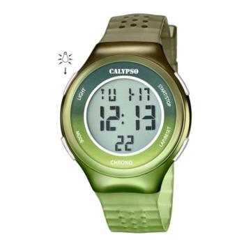 reloj calypso unisex de color verde