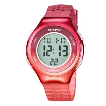 reloj calypso unisex de color rojo