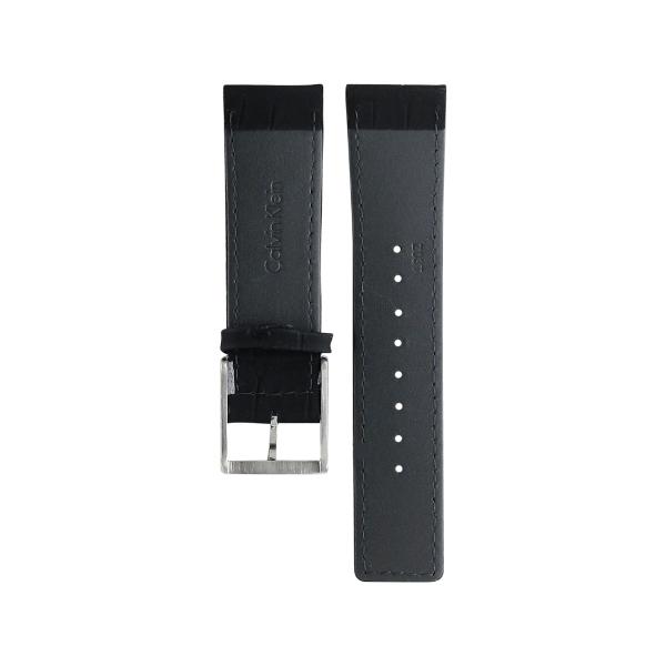 CORRETJA PER A RELLOTGE CALVIN KLEIN PELL NEGRA 22MM K600000226