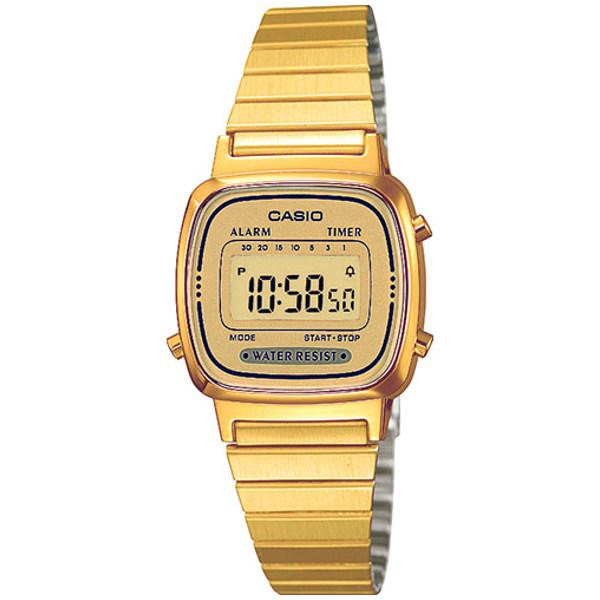 Reloj CASIO Mujer (Dorado - Marrón)