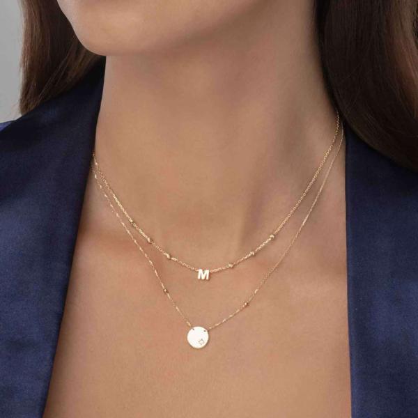 COLLAR ORO AMARILLO MUJER A53-C24368/AY-43:00