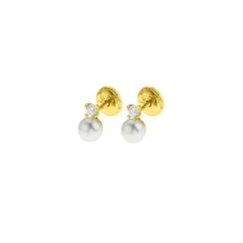 gold earrings LG001014