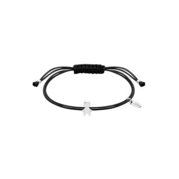 PULSERA LOTUS SILVER DE PLATA CON CORDÓN DE NYLON CON FIGURA NIÑO LP3756-2/1