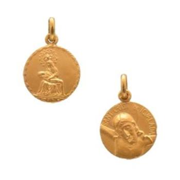 medalla oro santo cristo igualada