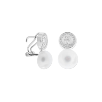 ARRACADES LISKA DE PLATA, PERLES I ZIRCÒNIA MED274A