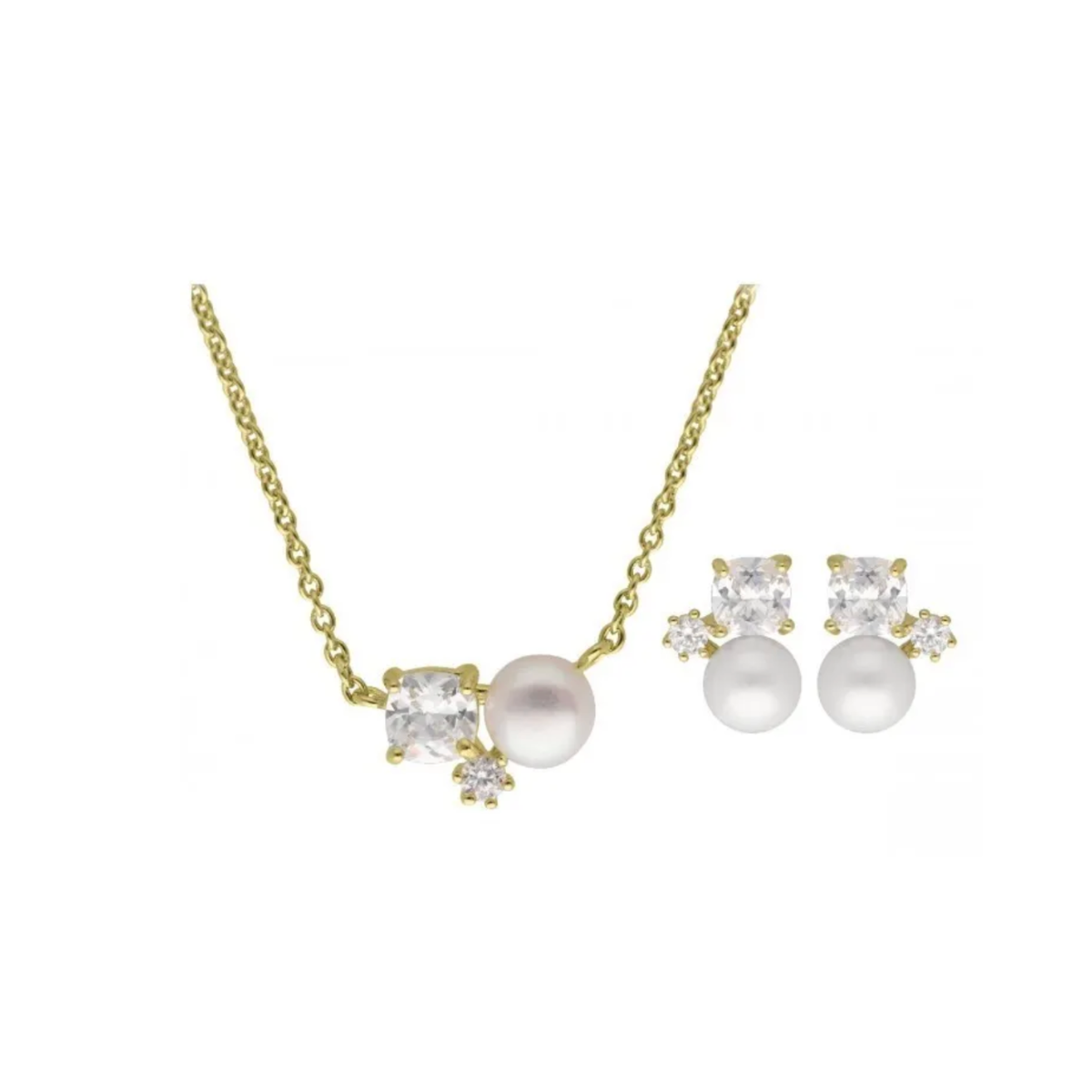 CONJUNT LISKA DAURAT AMB PERLES I CIRCONITES MEP037C-D