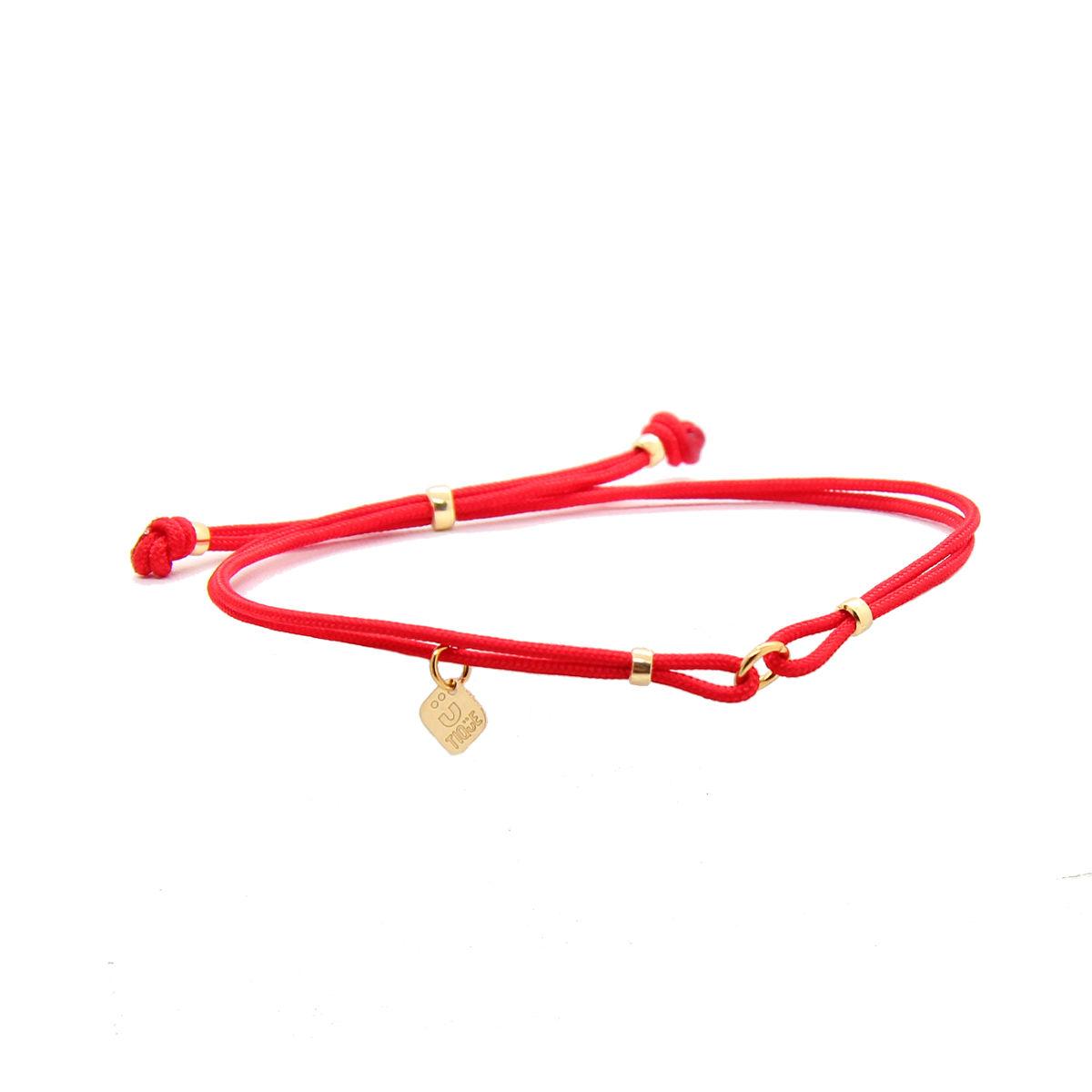 pulsera TIQÜE BARCELONA Nexo Rojo