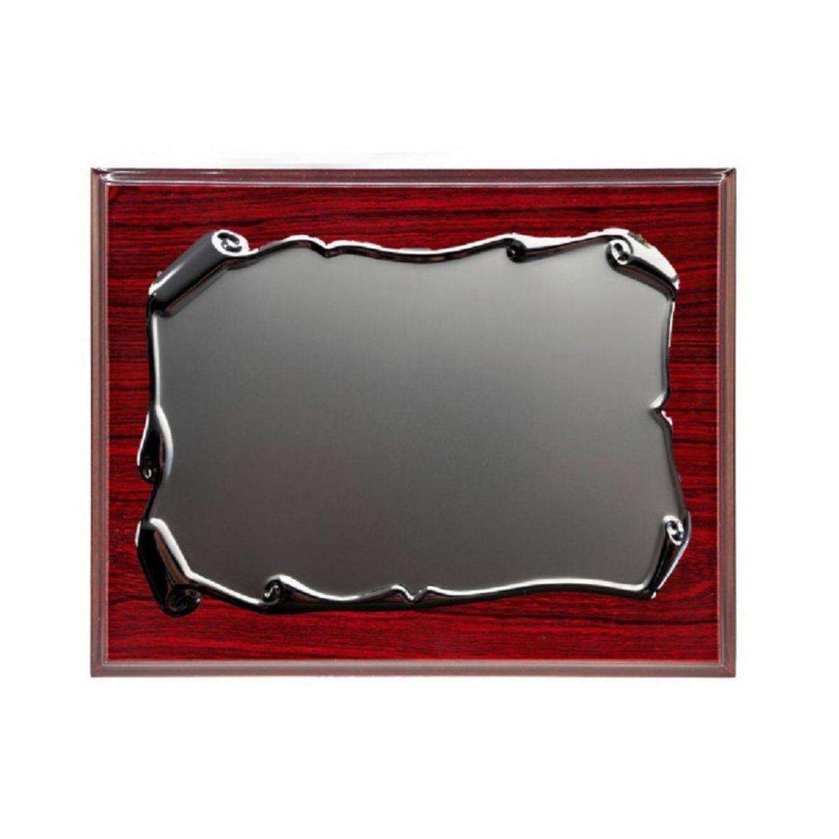 ALUMINUM COMMEMORATIVE PLAQUE PARCHMENT P-2142/1M