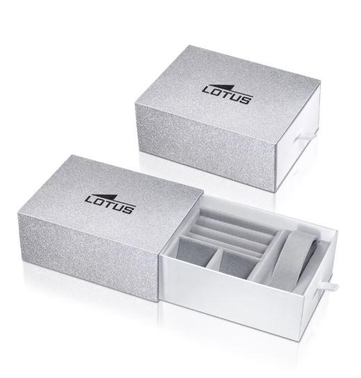 LOTUS OLD MONEY GOLD-TONE STEEL WATCH WITH MOTHER-OF-PEARL DIAL 19031/1