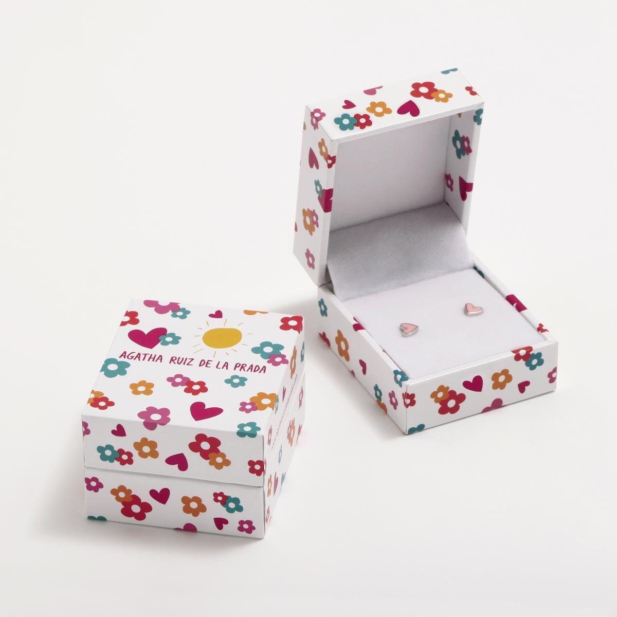 ARRACADES AGATHA RUIZ DE LA PRADA PLATA 925 I ESMALT 055AQU