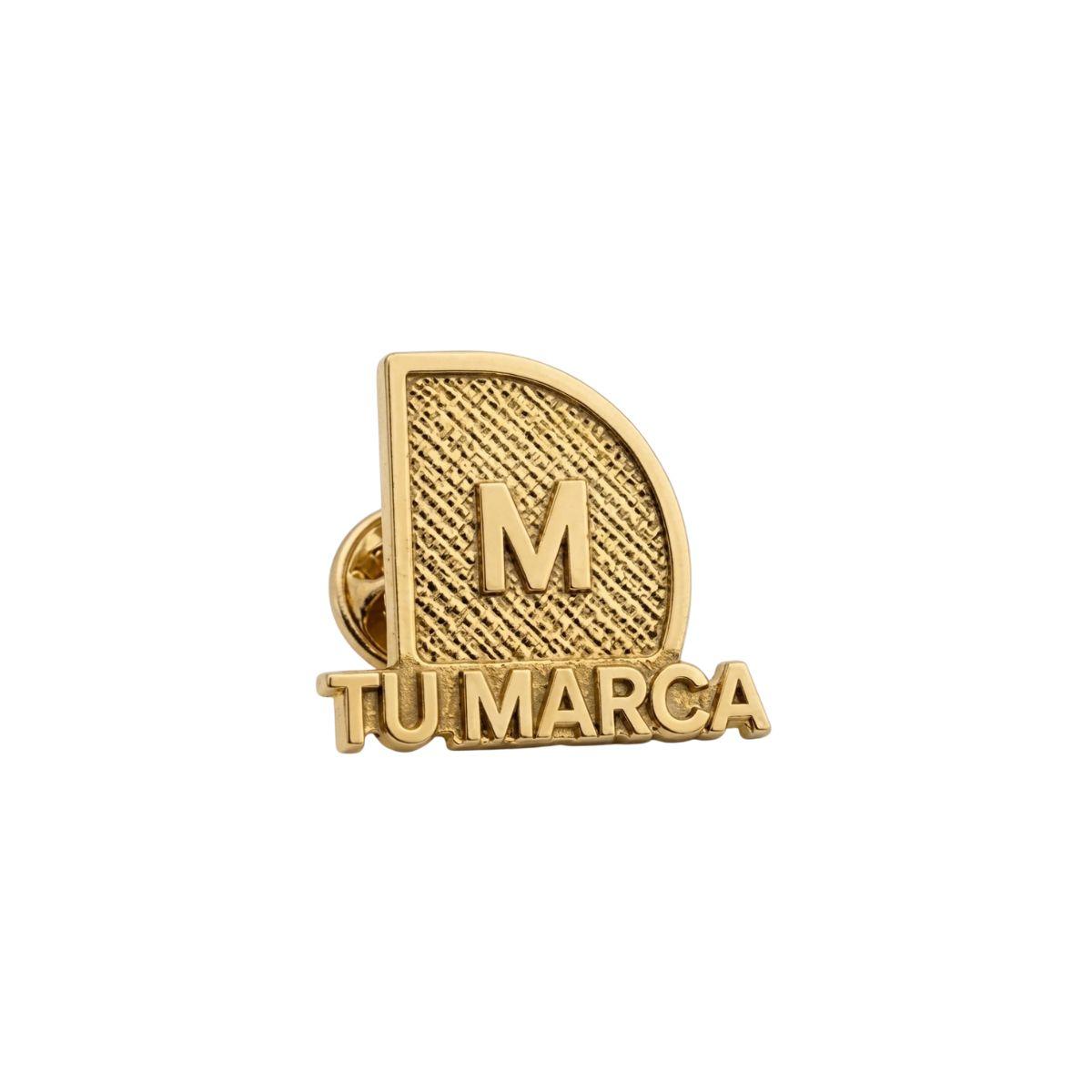 Custom gold corporate pin