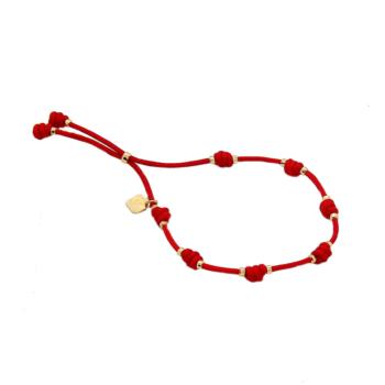 pulsera TIQÜE BARCELONA suerte Roja 