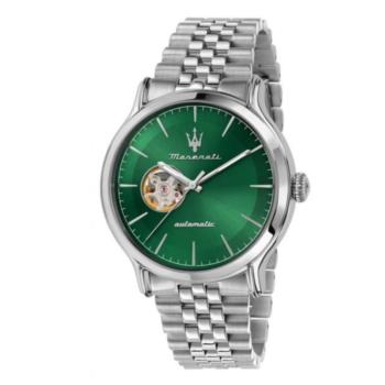 reloj maserati modelo epoca con esfera verde. reloj automatico.