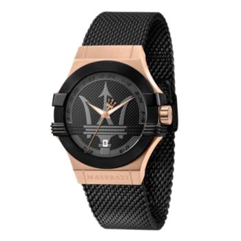 RELOJ MASERATI POTENZA NEGRO Y ROSADO R8853108010
