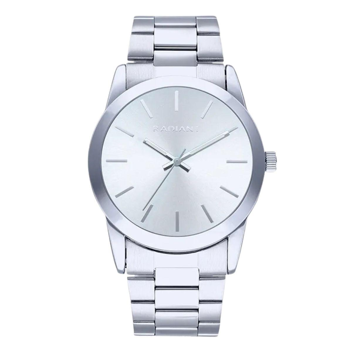 RELOJ RADIANT ESFERA Y CORREA EN COLOR PLATEADO 42mm RA605201
