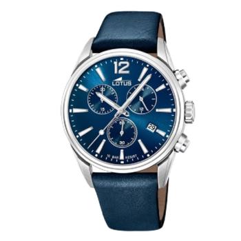 RELOJ LOTUS CHRONO CON ESFERA AZUL 18691/1