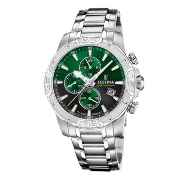 RELLOTGE FESTINA TIMELESS CHRONOGRAPH ESFERA VERDA F20704/5