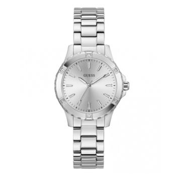 RELOJ GUESS MIST COLOR PLATEADO GW0948L6