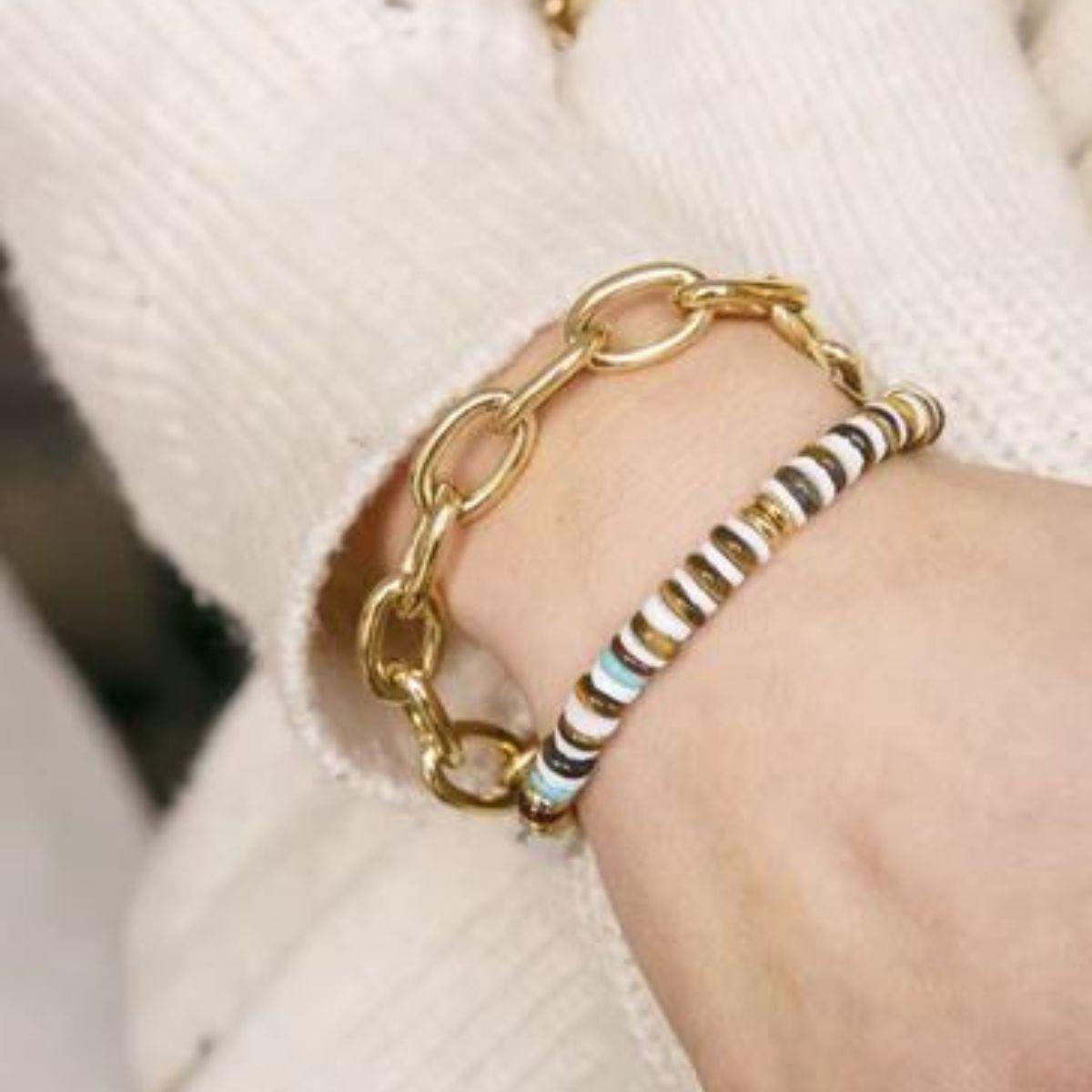 ZAG BIJOUX JACKIE BRACELET IN GOLD-COLORED STEEL SBS10981-01UNI