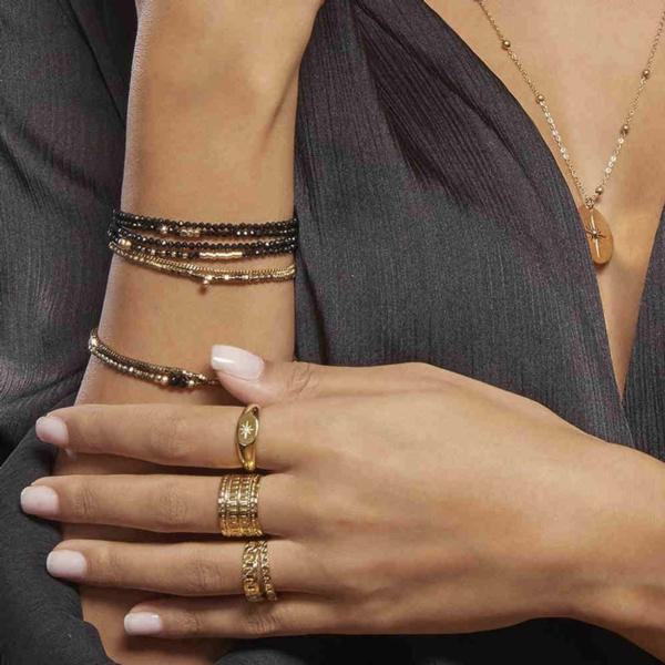 ZAG BIJOUX BRACELET FOR WOMEN FAVELA SBX6883-01BLK