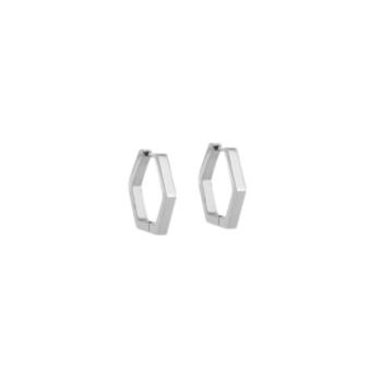 ZAG BIJOUX OCTA STEEL EARRINGS OCTAGONAL SHAPE SEC13932-00UNI