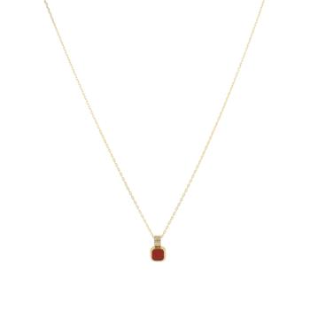colgante ZAG BIJOUX SNS18266-01RED