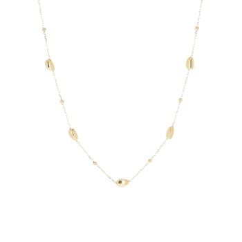 COLLAR ZAG BIJOUX OLIVIA DE ACERO COLOR DORADO CON GOTAS DORADAS SNS25410-01UNI