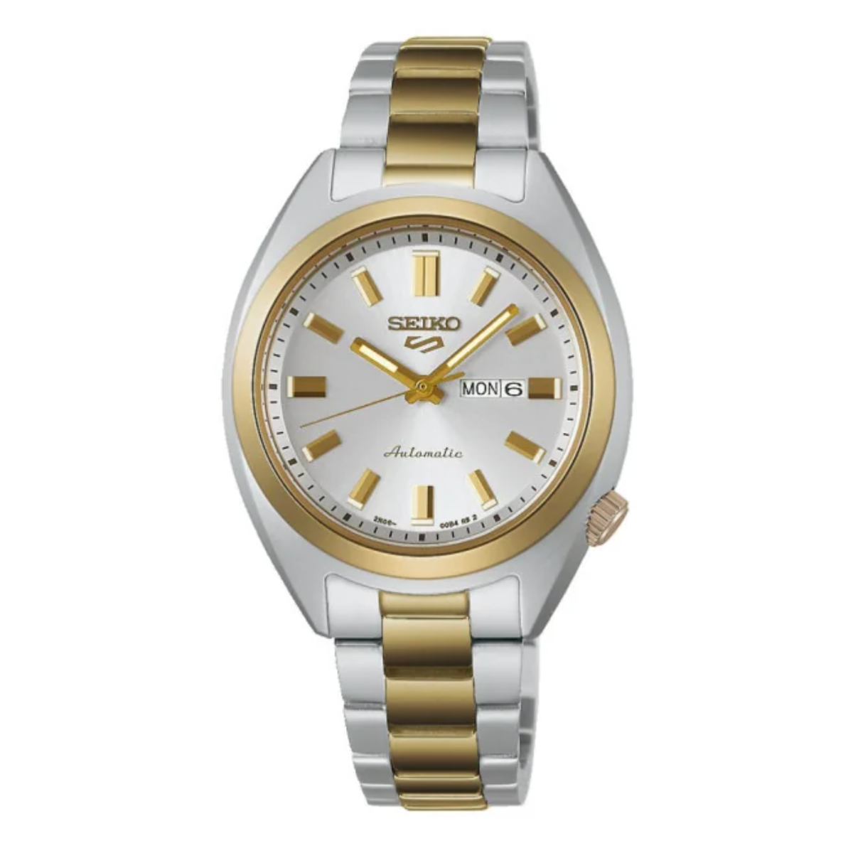 SEIKO 5 SPORTS BICOLOR 32mm WATCH SRE024K1