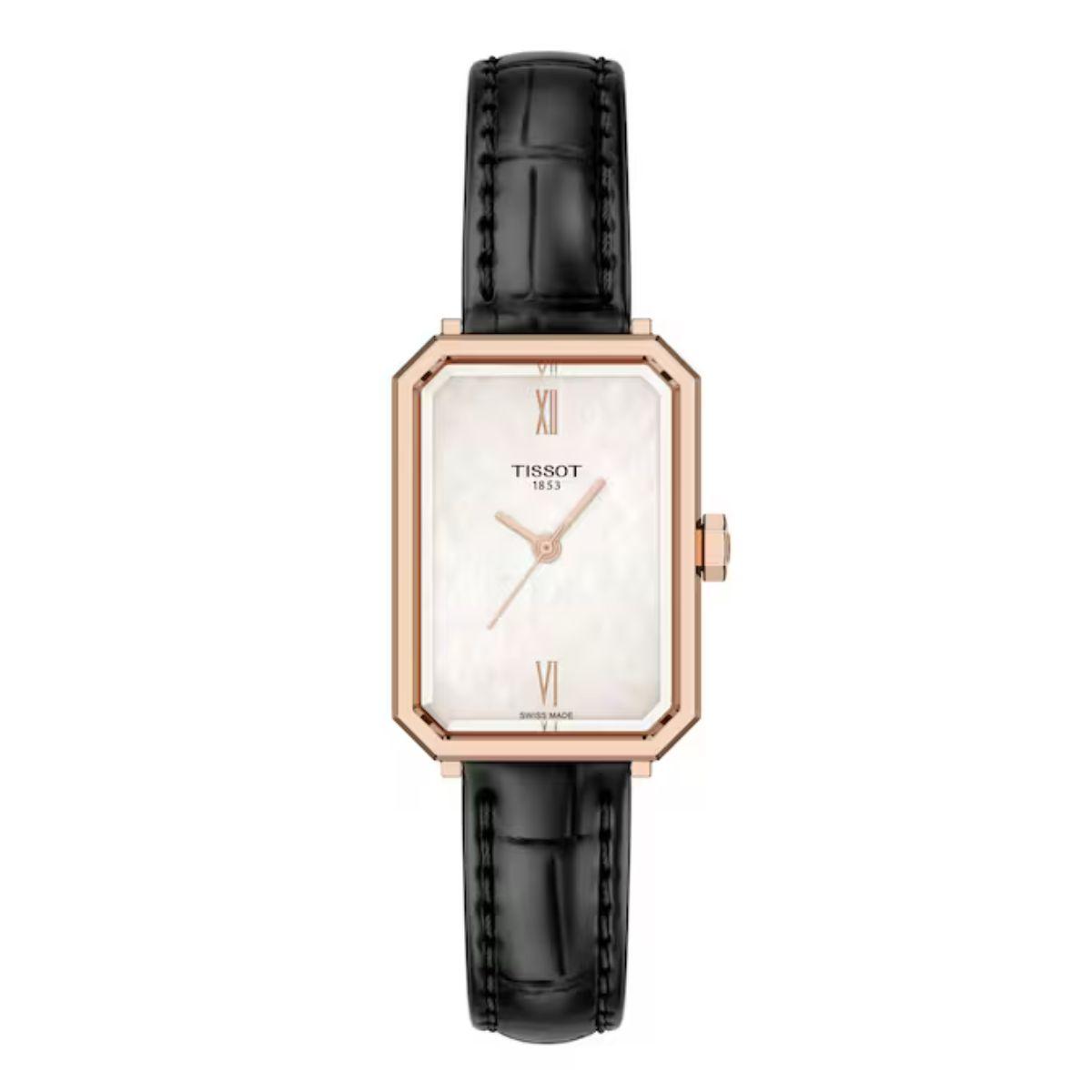 RELOJ TISSOT SRV 30mm ESFERA DE MADREPERLA T1601103611300