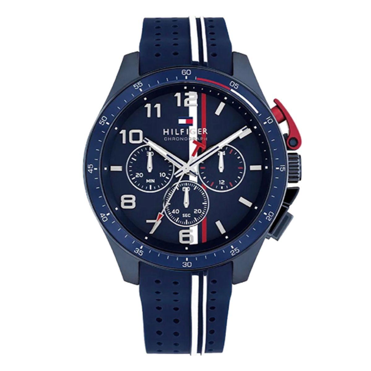 RELOJ TOMMY HILFIGER CRONOGRAFO AZUL BANK 1792169