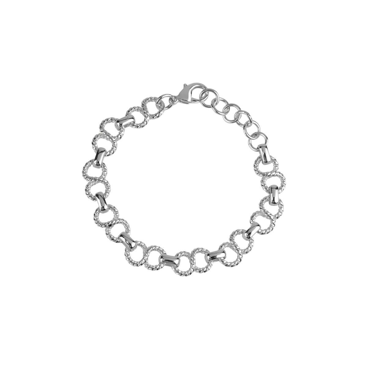 POLSERA VIDAL I VIDAL BANYADA EN PLATA D'ESLABONS EN FORMA D'INFINIT X2460816B