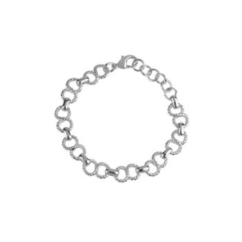 POLSERA VIDAL I VIDAL BANYADA EN PLATA D'ESLABONS EN FORMA D'INFINIT X2460816B