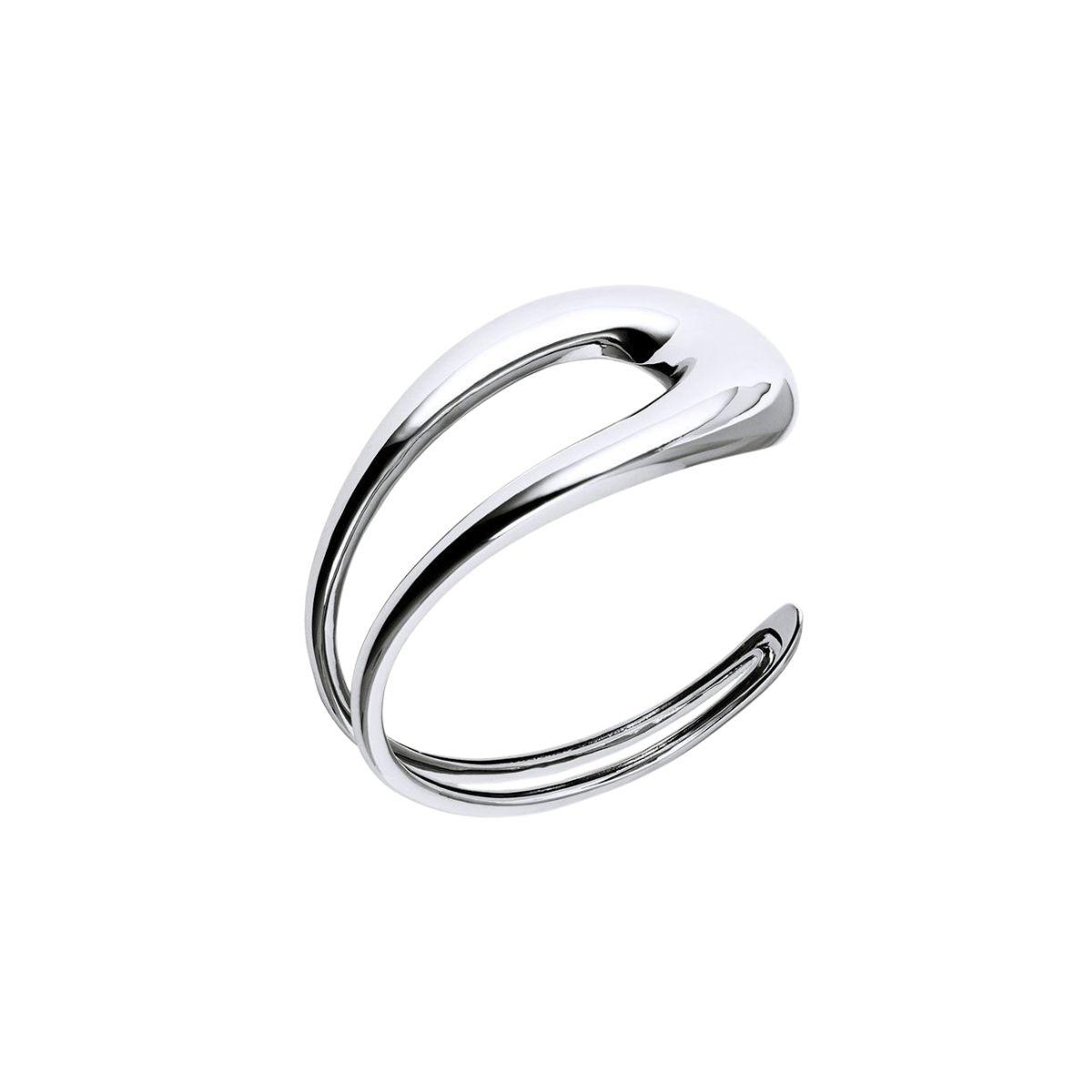 pulsera rigida vidal y vidal bañada en PLATA X27982