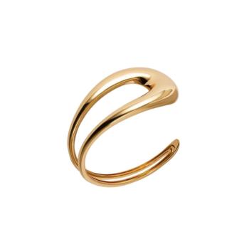 pulsera rigida vidal y vidal bañada en oro X97988