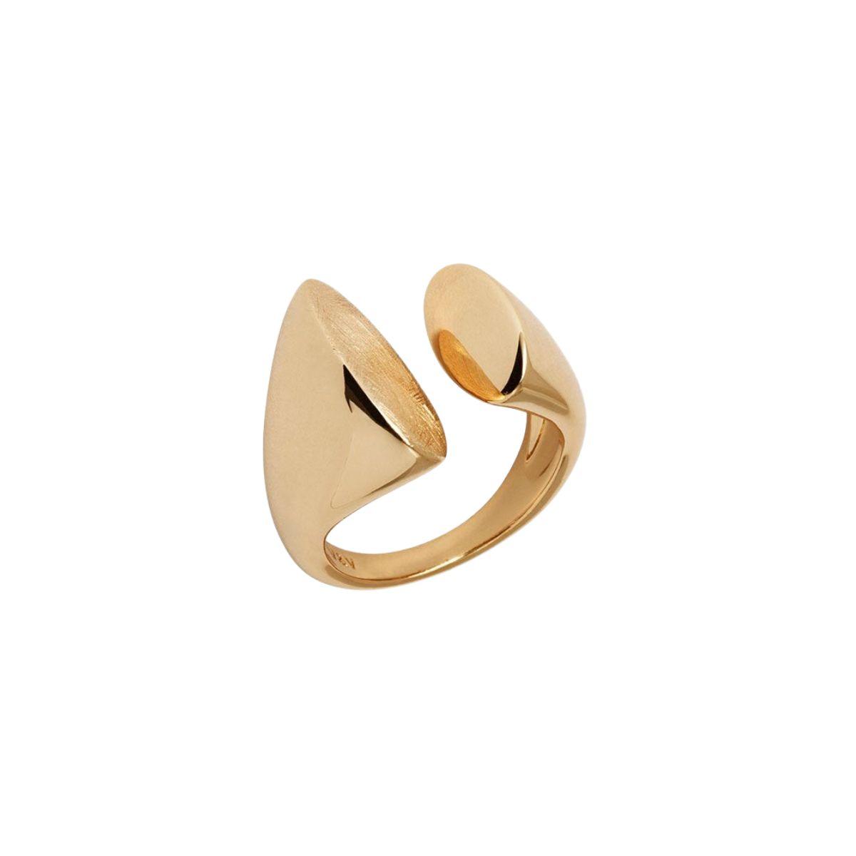 Vidal y Vidal Salina gold-plated ring, open ring. X479991618