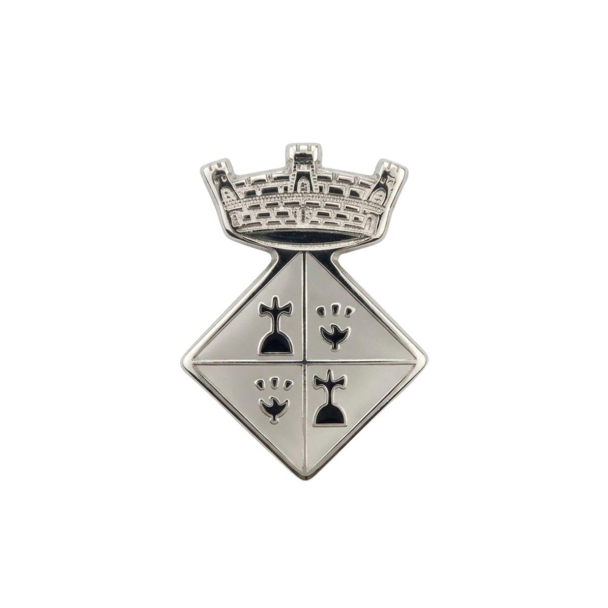 high quality silver pin.