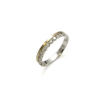 ANILLO DE ORO AMARILLO Y DIAMANTES 0,24 475059 TALLA 15 TATUM