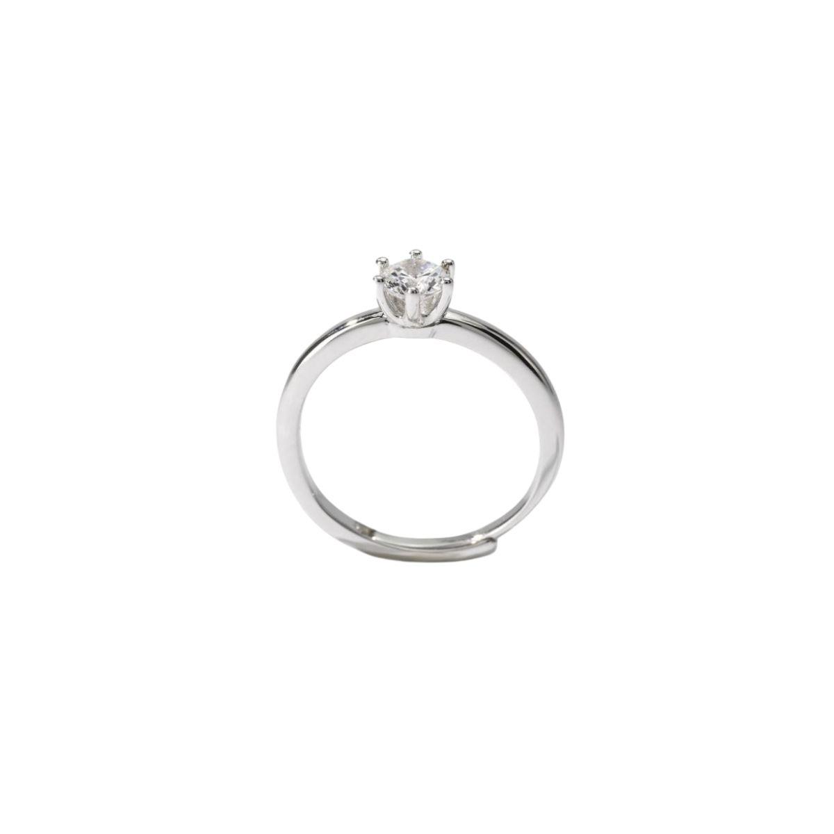 Mabina silver and cubic zirconia ring 523177, sizes 11 to 19