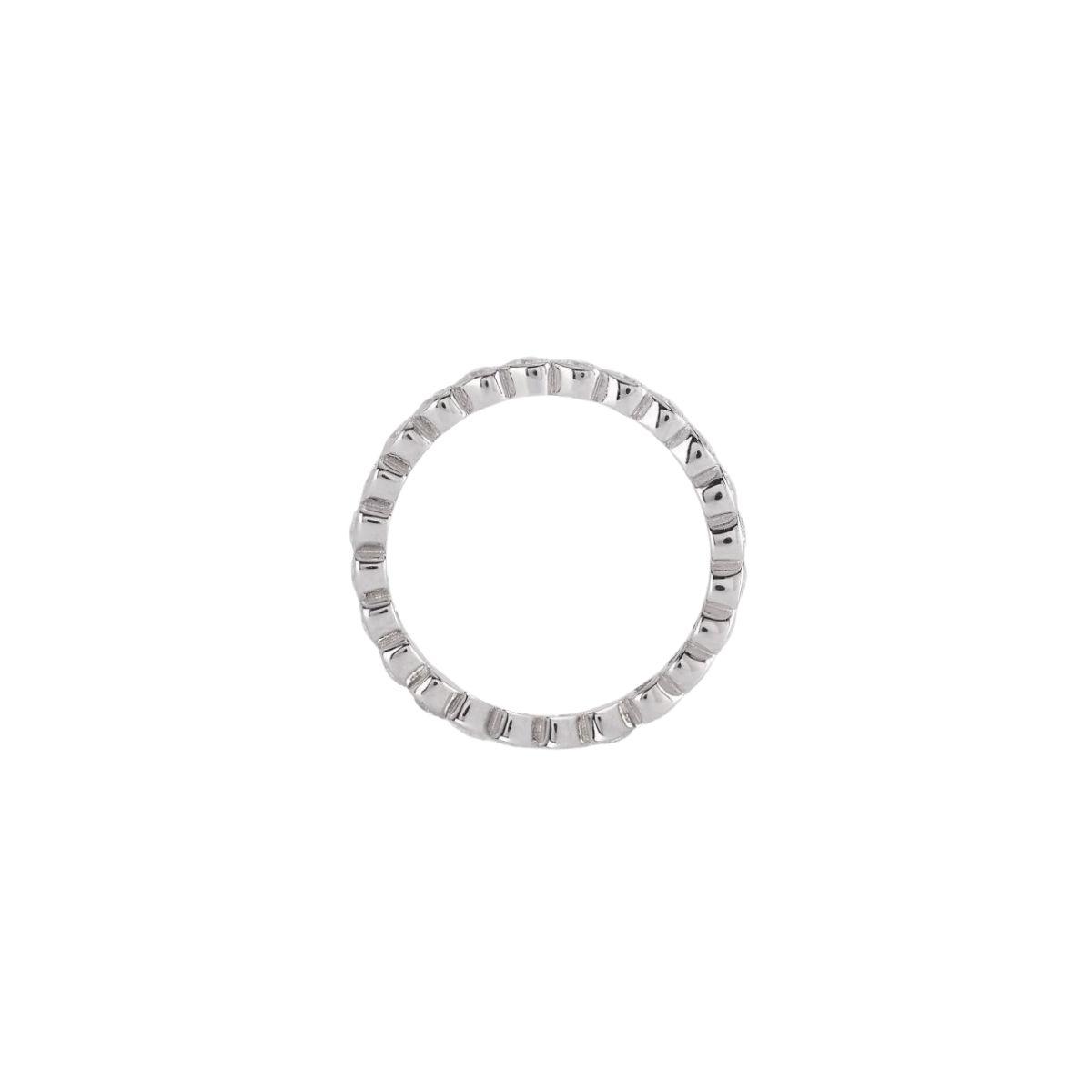 Mabina Silver and Heart-Shaped Cubic Zirconia Ring 523218-11 Size 11