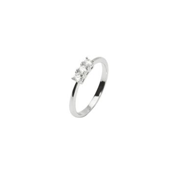 ANELL MABINA DE PLATA I DIAMANTS CULTIVATS PES TOTAL 0.27CT FVS 523473-11