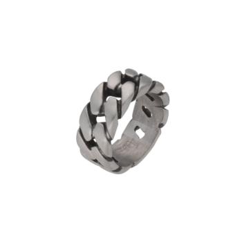 ANILLO LISKA DE ACERO INOXIDABLE ESTILO CADENA RB217AN22