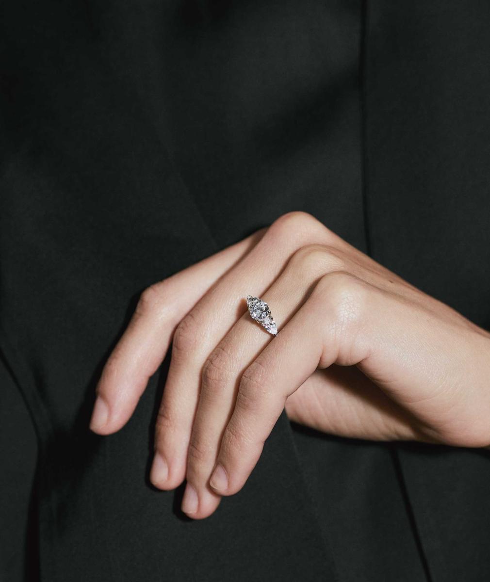 ANILLO VIDAL & VIDAL SIGNATURE DE PLATA CON 3 CIRCONITAS s60650r12 TALLA 12