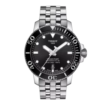 Tissot Seastar 1000 Powermatic 80 black dial T120.407.11.051.00