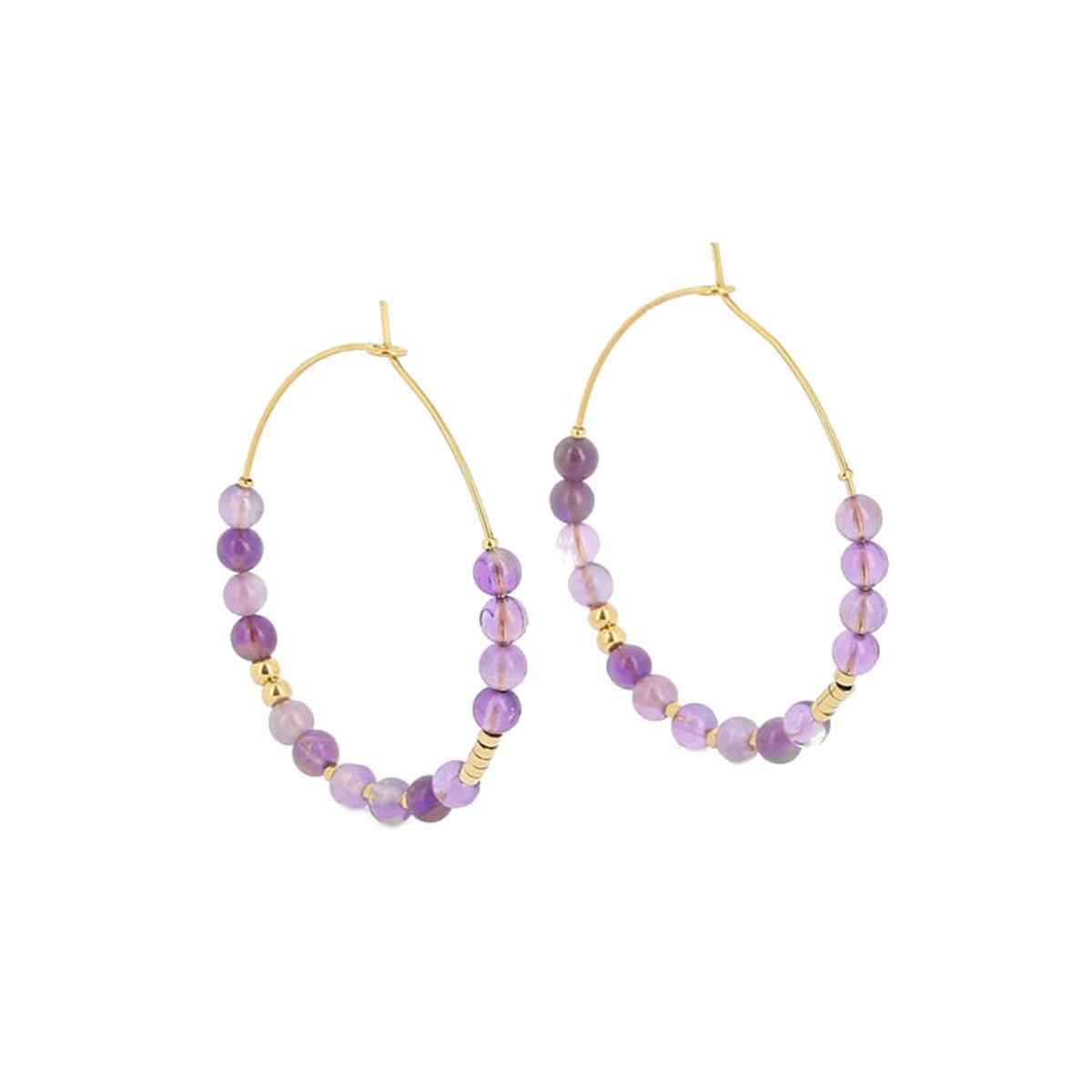 pendientes ZAG BIJOUX SEC16102-01PUR