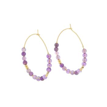 arracades ZAG BIJOUX SEC16102-01PUR